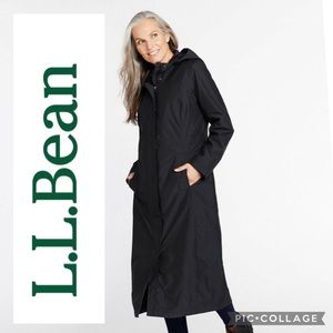 L.L. Bean | Jackets u0026 Coats | Ll Bean Long Black Trench Coat With Removable  Liner Size Large | Poshmark